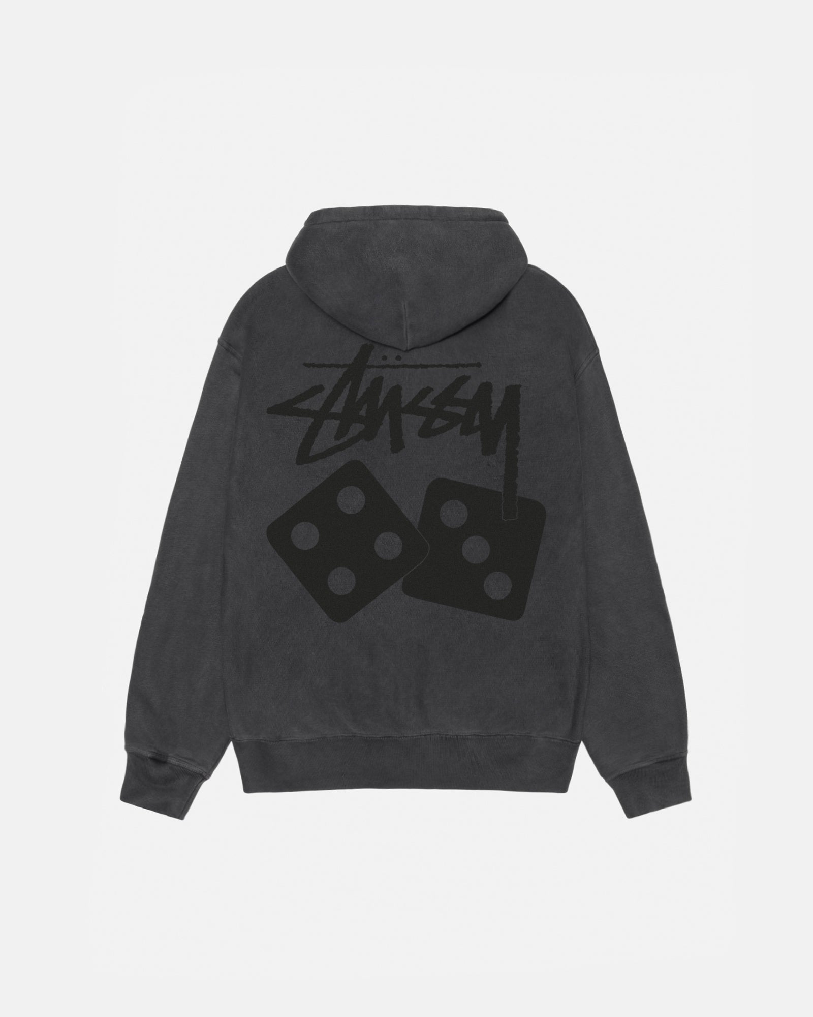 DICE ZIP HOODIE PIGMENT DYED