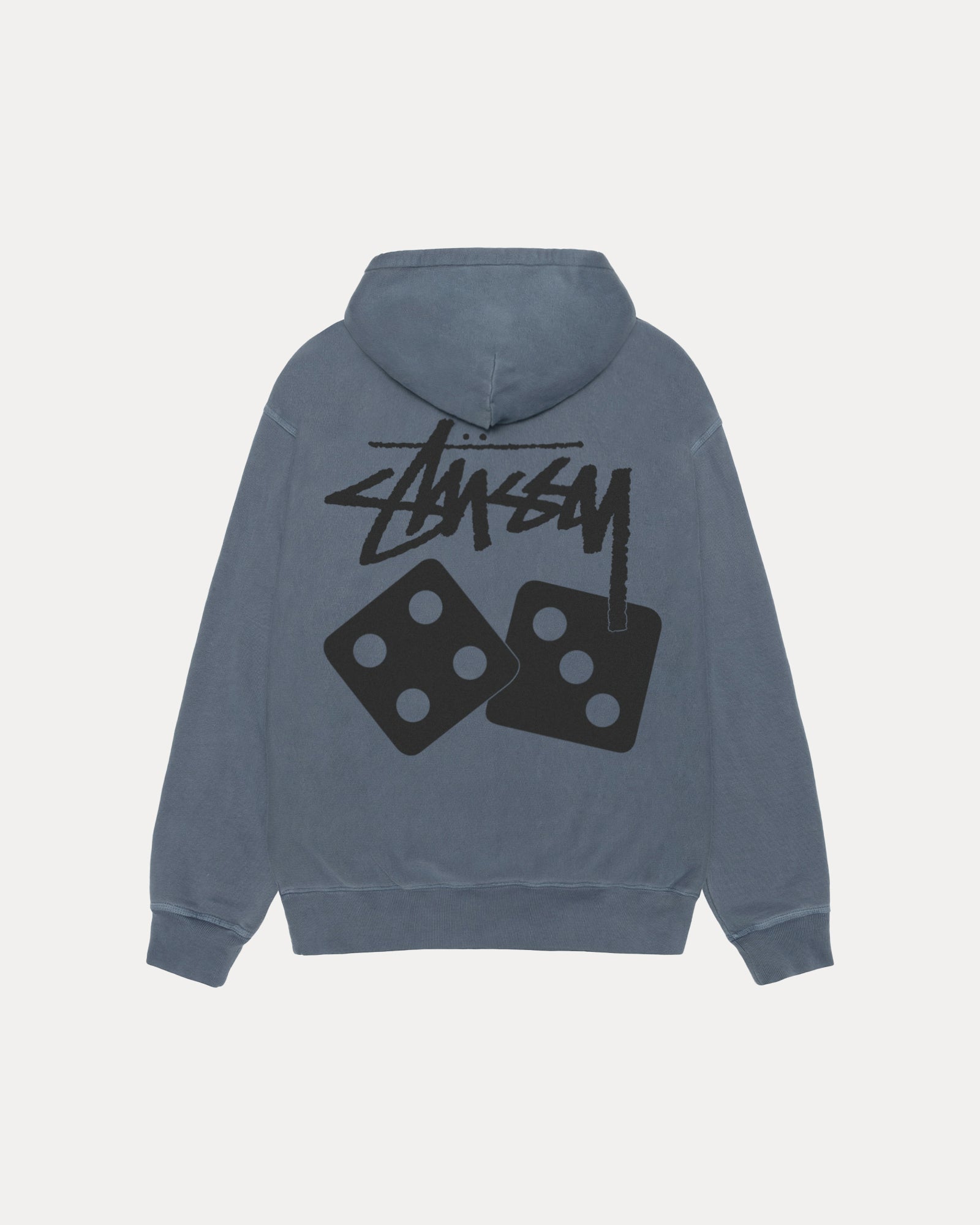 DICE ZIP HOODIE PIGMENT DYED