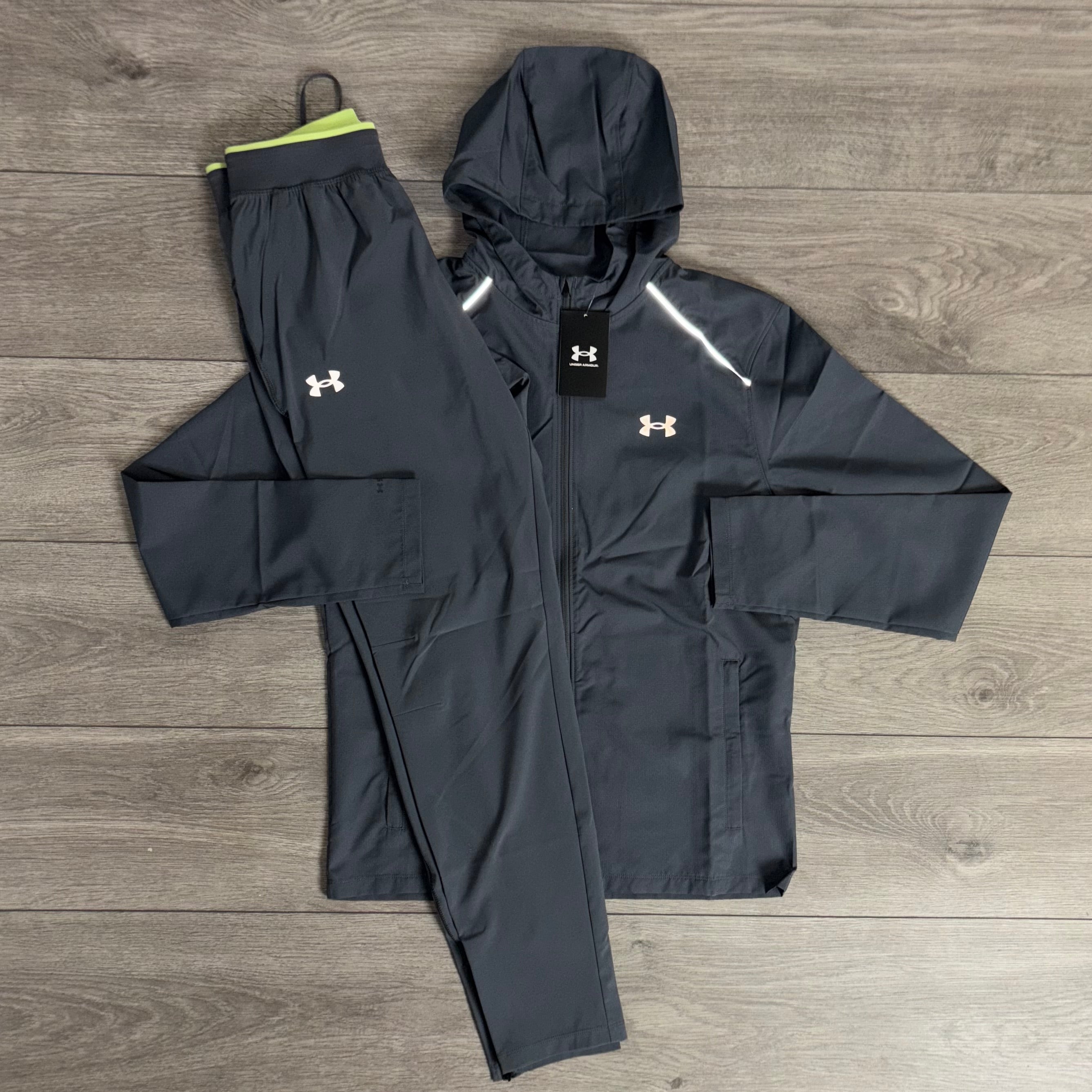 Under Armour Storm Run Tracksuit Castlerock/Morph
